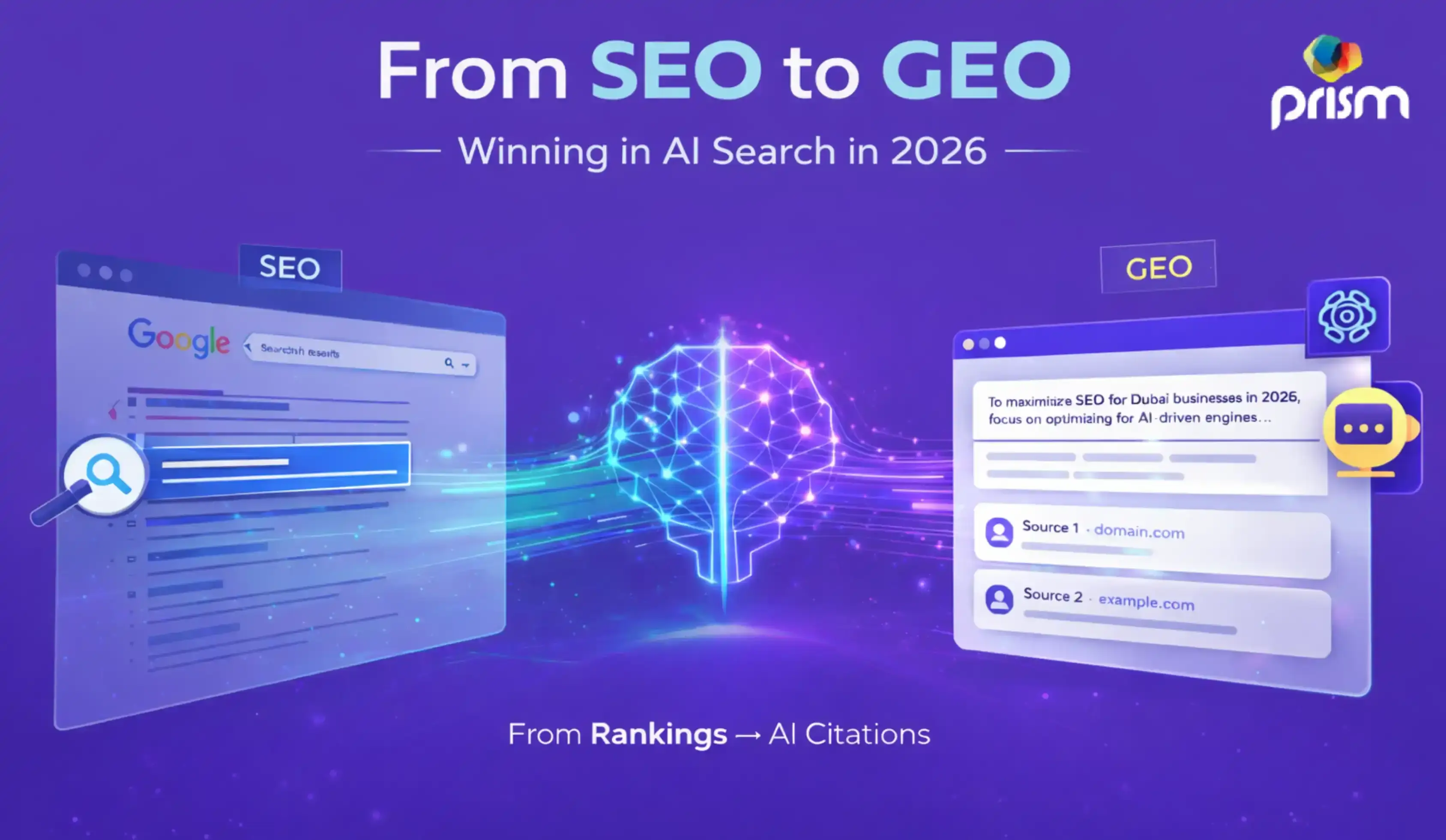 From SEO to GEO: A Dubai Agency Guide to Winning in Generative Engine Optimization