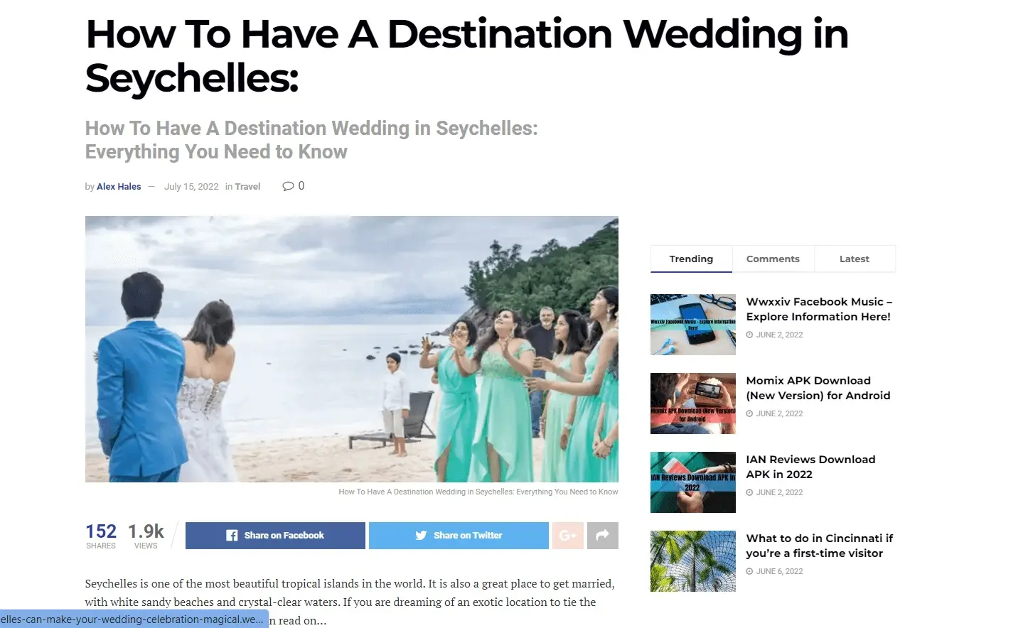 200 plus off-page articles published for Story Seychelles to boost backlink profile by Prism Digital