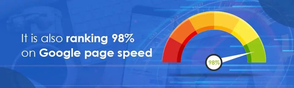 94% GTmetrix performance score for Fisherman's Cove Resort website built by Prism Digital