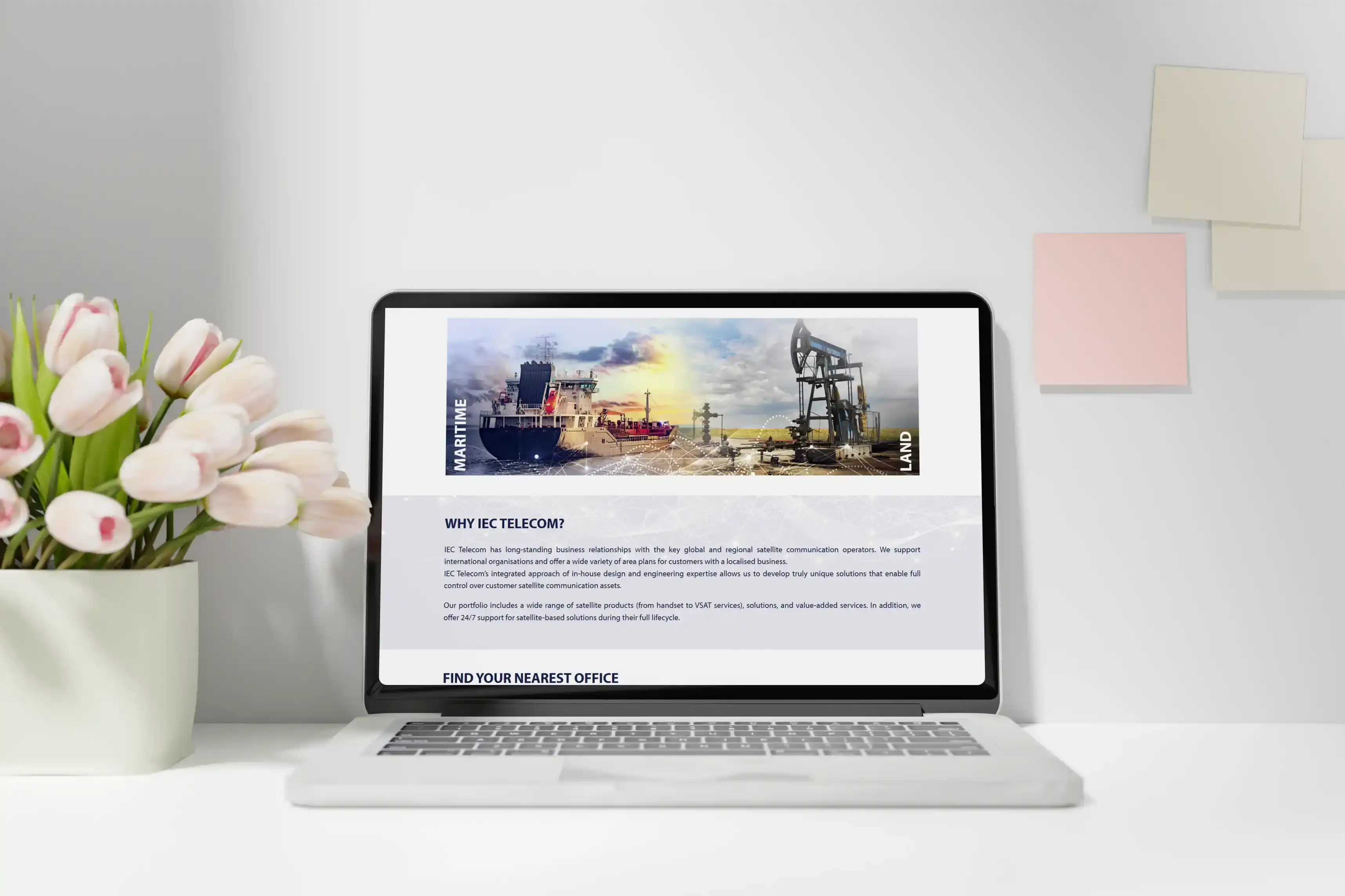 IEC Telecom ad campaign – by Prism Digital UAE